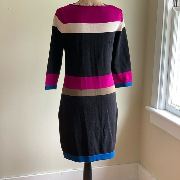 Nine West colorblock sweater dress size S womens - Picture 3 of 10